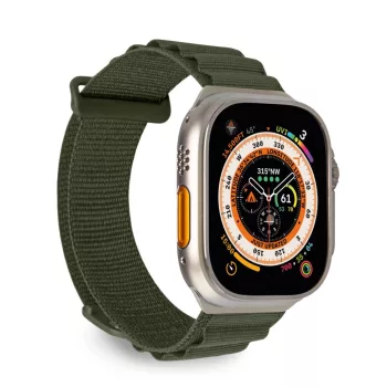   Puro Extreme Nylon óraszíj Apple Watch 42/ 44/ 45/ 49 mm, zöld