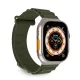 Puro Extreme Nylon óraszíj Apple Watch 42/ 44/ 45/ 49 mm, zöld
