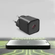 SBS 20W GaN hálózati töltő - Ultra-fast charge with Power Delivery, fekete