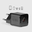 SBS 20W GaN hálózati töltő - Ultra-fast charge with Power Delivery, fekete