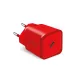SBS 20W GaN hálózati töltő - Ultra-fast charge with Power Delivery , piros