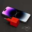 SBS 20W GaN hálózati töltő - Ultra-fast charge with Power Delivery , piros