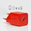 SBS 20W GaN hálózati töltő - Ultra-fast charge with Power Delivery , piros
