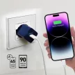 SBS 20W GaN hálózati töltő - Ultra-fast charge with Power Delivery , kék