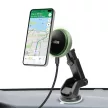 SBS TESUPMAGEXTWIR15W autós tartó vezeték nélküli töltővel, MagSafe, szélvédőre, műszerfalra, fekete