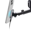 SBS TESUPMAGEXTWIR15W autós tartó vezeték nélküli töltővel, MagSafe, szélvédőre, műszerfalra, fekete