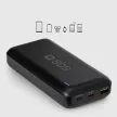 Powerbank SBS TTBB20000PD20K 20000 mAh 20W PD USB-C, USB-A, Micro-USB, fekete