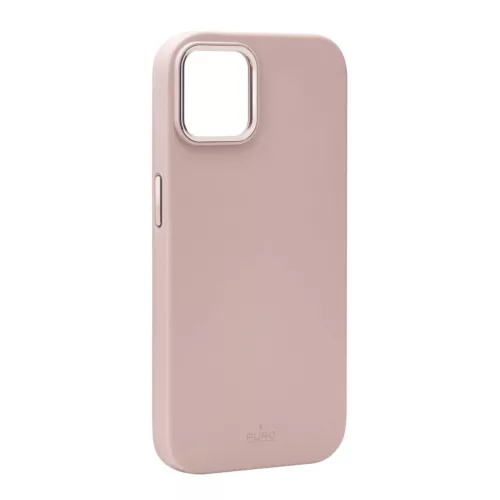 Puro Icon Mag Pro MagSafe Silicone iPhone 15 tok, rózsaszín