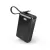 Powerbank SBS 20000 mAh 20W beépített USB-C kábel, digitális kijelző, fekete