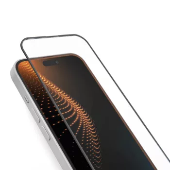 SBS tempered glass D3O with frame iPhone 16 Pro