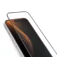 SBS tempered glass D3O with frame iPhone 16 Pro