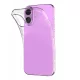 Puro 03 Nude Silicone Case iPhone 16 Plus tok, átlátszó