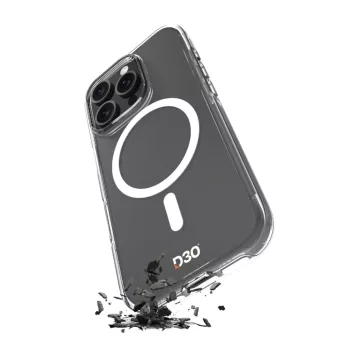   Puro Impact Clear D3O MagSafe Silicone Case iPhone 16 Protok, átlátszó