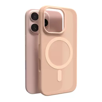   Puro Daylight MagSafe Silicone Case iPhone 16 Pro Max - tok, bézs