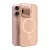 Puro Daylight MagSafe Silicone Case iPhone 16 Pro Max - tok, bézs