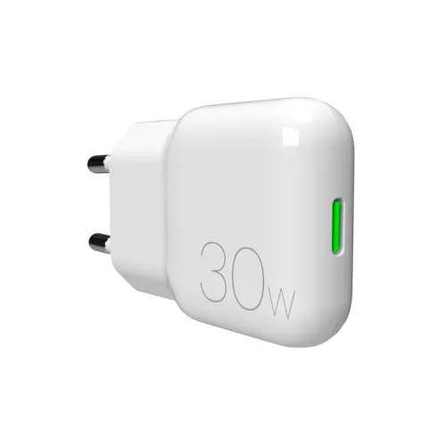 Puro GaN SLIMPRO 30W USB-C hálózati töltő, fehér