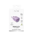 Puro 20W GaN USB-C hálózati töltő, rózsaszín