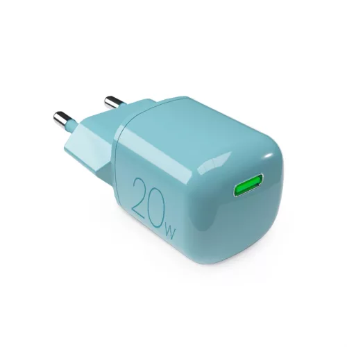 Puro 20W GaN USB-C hálózati töltő, zöld
