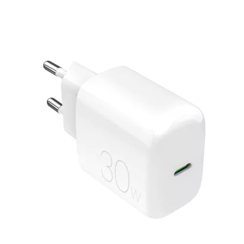 Puro PROLITE 30W USB-C hálózati töltő, fehér