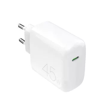 Puro PROLITE 45W USB-C hálózati töltő, fehér
