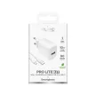 Puro PROLITE 10W USB-A hálózati töltő + USB-A - USB-C kábel 1.2m, fehér