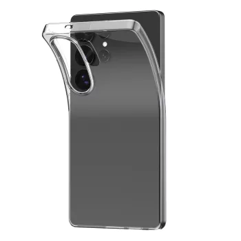   Puro 03 Nude Silicone Case Samsung Galaxy S25 Ultra átlátszó