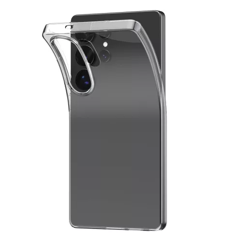 Puro 03 Nude Silicone Case Samsung Galaxy S25 Ultra átlátszó