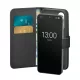 Puro Booklet Case with Flip and Wallet Samsung Galaxy S25 Plus tok, fekete