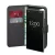 Puro Booklet Case with Flip and Wallet Samsung Galaxy S25 Ultra tok, fekete