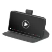 Puro Booklet Case with Flip and Wallet Samsung Galaxy S25 Ultra tok, fekete