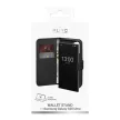 Puro Booklet Case with Flip and Wallet Samsung Galaxy S25 Ultra tok, fekete