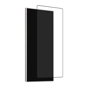   Puro Frame Tempered Glass with Black Frame Samsung Galaxy S25 Ultra edzett üvegfólia
