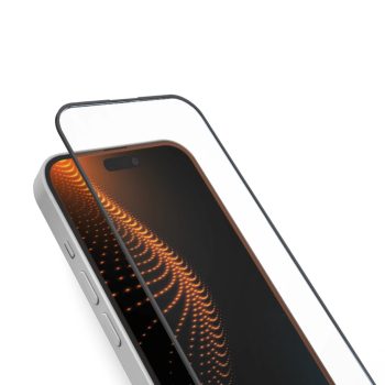   SBS tempered glass with D3O technology with applicator iPhone 15 / iPhone 15 Pro / iPhone 16 edzett üvegfólia