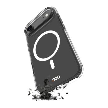   Puro Impact Clear D3O TPU+PC MagSafe Compatible Case iPhone 17 Air tok, átlátszó