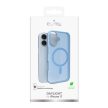 Puro Daylight Magsafe Compatible Silicone Case iPhone 17 Translucent tok, kék