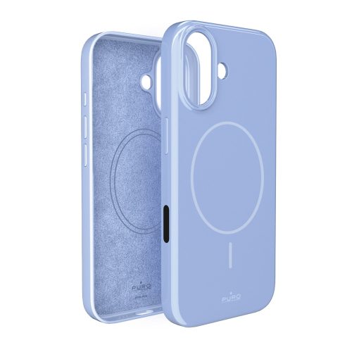 Puro Pulse iPhone 17 polycarbonate protective case tok, kék