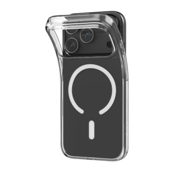   Puro 0.3 MAG Ultra-Slim TPU Case MagSafe iPhone 17 Pro Max tok, átlátszó