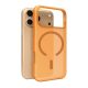 Puro Daylight Magsafe Compatible Silicone Case iPhone 17 Pro Max tok, narancs