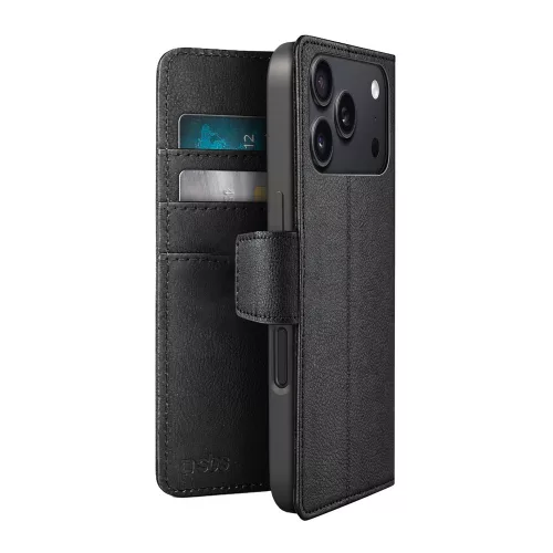 SBS Wallet ClassicWallet St iPhone 18 Pro Max tok, fekete