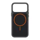 SBS D3O Core MagSafe iPhone 18 Pro / 17 Pro tok, fekete-narancssárga