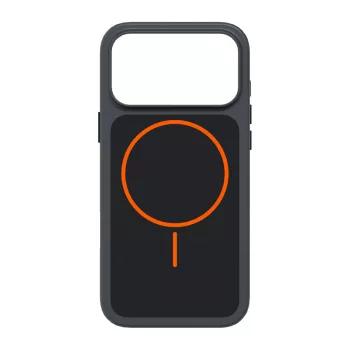   SBS D3O Core MagSafe iPhone 18 Pro Max / 17 Pro Max tok, fekete-narancssárga