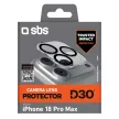 SBS D3O Camera Lens Protector iPhone 18 Pro Max kameravédő