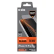 SBS D3O Full Cover iPhone 18 Pro Max üvegfólia applikátorral