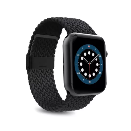 Puro Loop Nylon óraszíj Apple Watch 38/ 40/ 41 mm, fekete
