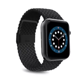   Puro Loop Nylon óraszíj Apple Watch 42/ 44/ 45/ 49 mm, fekete