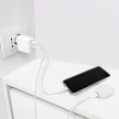 Puro 25W Power Delivery USB-A USB-C hálózati töltő, fehér