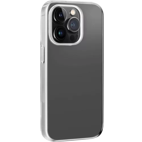 Puro Impact tok, átlátszó iPhone 14 Pro Max tok, átlátszó