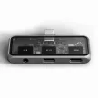 Satechi HUB 3in1 USB C Mobile XR ST-HXRAJm, USB-HUB, szürke