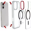 Ghostek Covert MagSafe iPhone 17 tok, átlátszó
