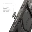 UAG Urban Armor Gear Monach Pro MagSafe Carbon Fiber iPhone 18 Pro Max / 17 Pro Max tok, fekete